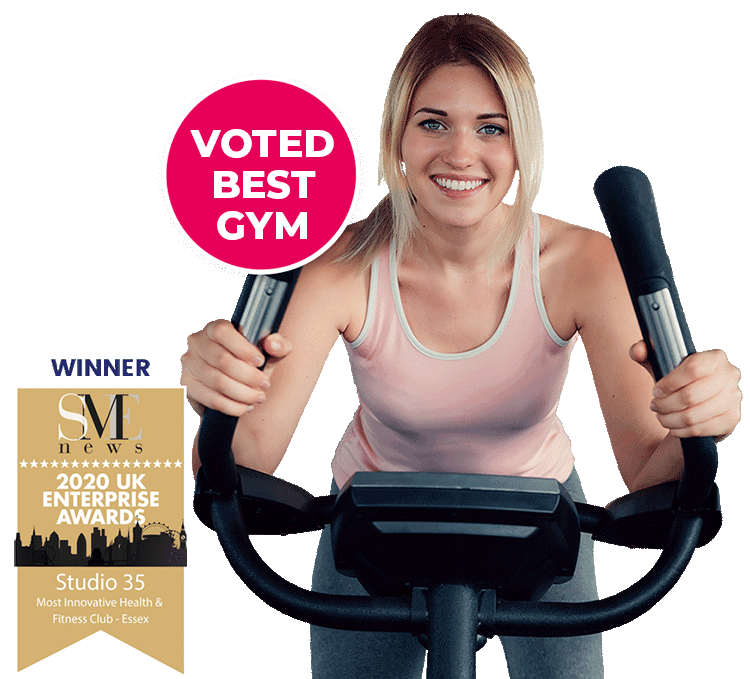 STUDIO 35 VOTED BEST GYM IN RAYLEIGH